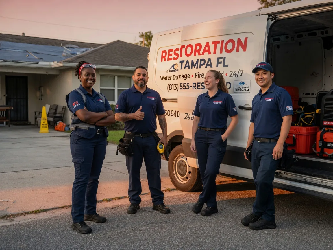 Water Damage Restoration company in Rusk, TX